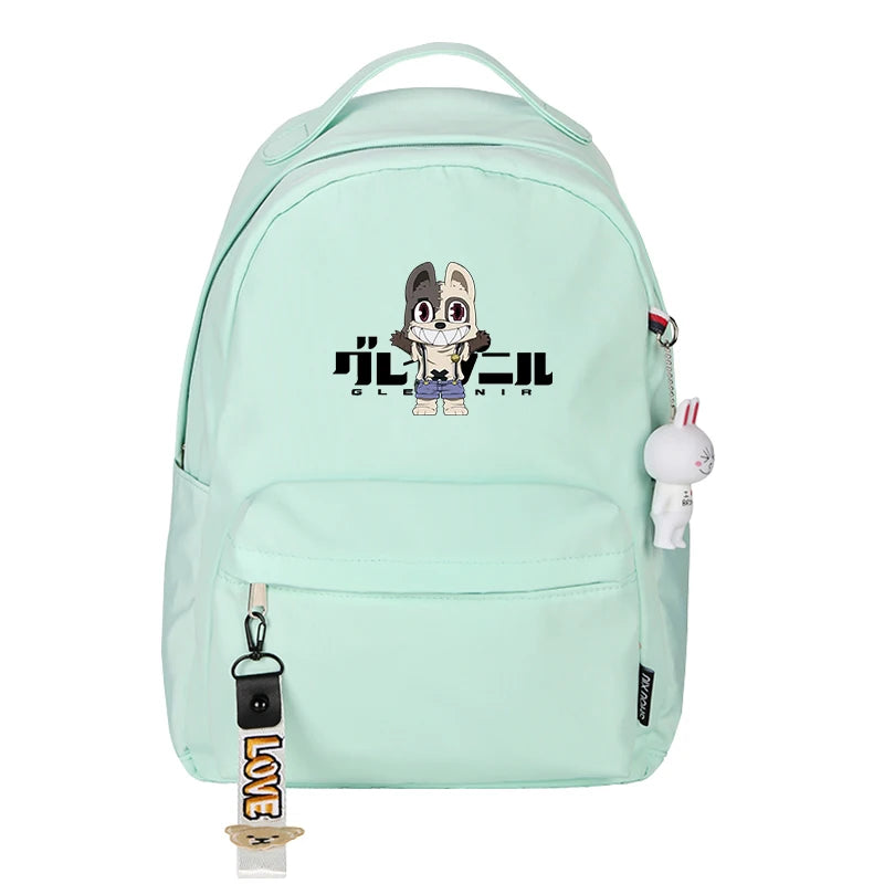 Gleipnir Anime School Bags Girls Bookbag Pink Women Backpack
