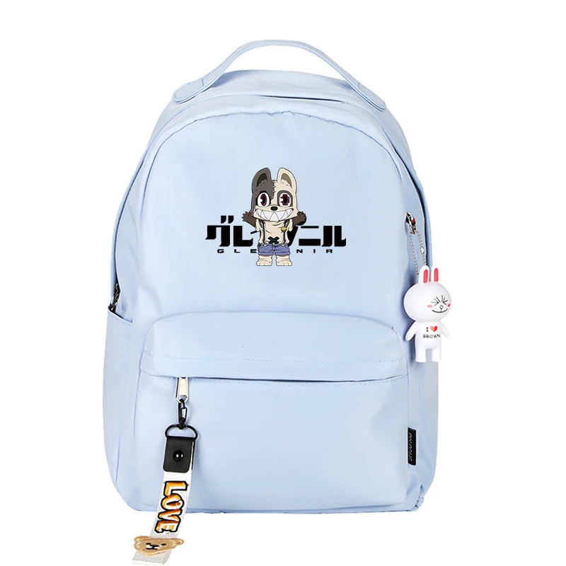 Gleipnir Anime School Bags Girls Bookbag Pink Women Backpack
