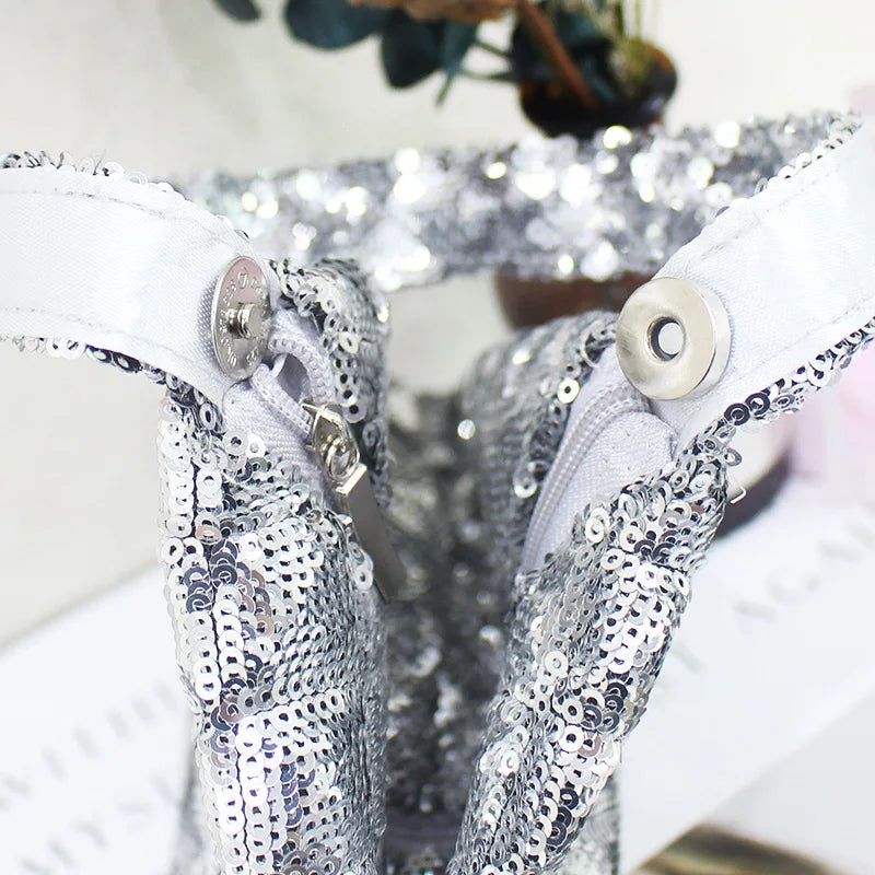 Glitter Sequins Mini Evening Clutch Party Bag Womens Small Pouch