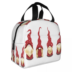 Gnomes Lunch Food Box Insulated Picnic Bag