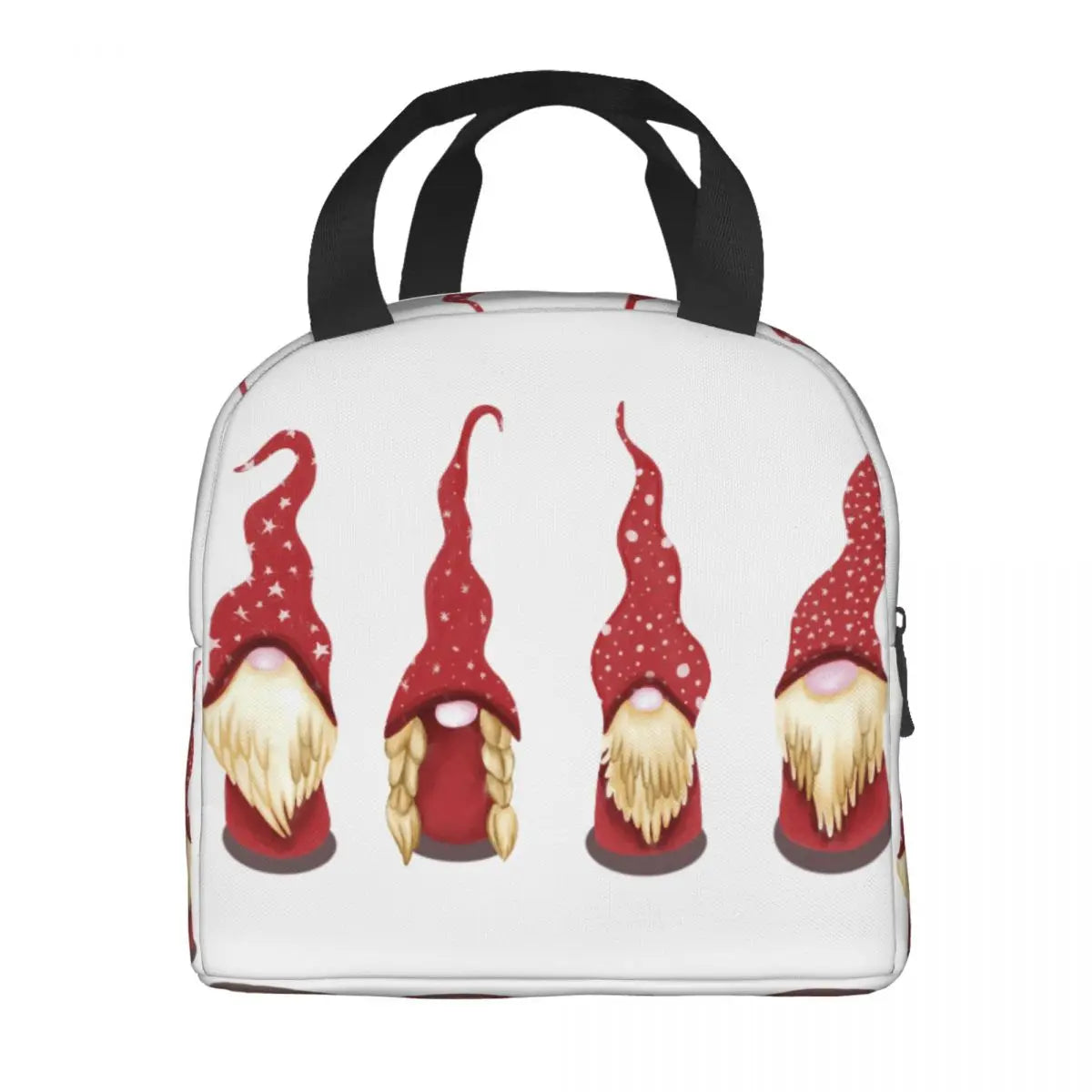 Gnomes Lunch Food Box Insulated Picnic Bag