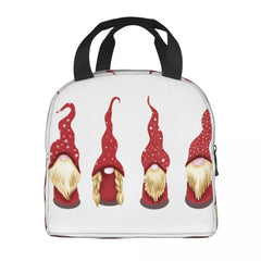 Gnomes Lunch Food Box Insulated Picnic Bag