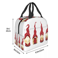 Gnomes Lunch Food Box Insulated Picnic Bag