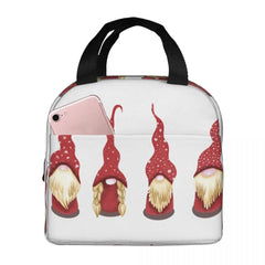 Gnomes Lunch Food Box Insulated Picnic Bag
