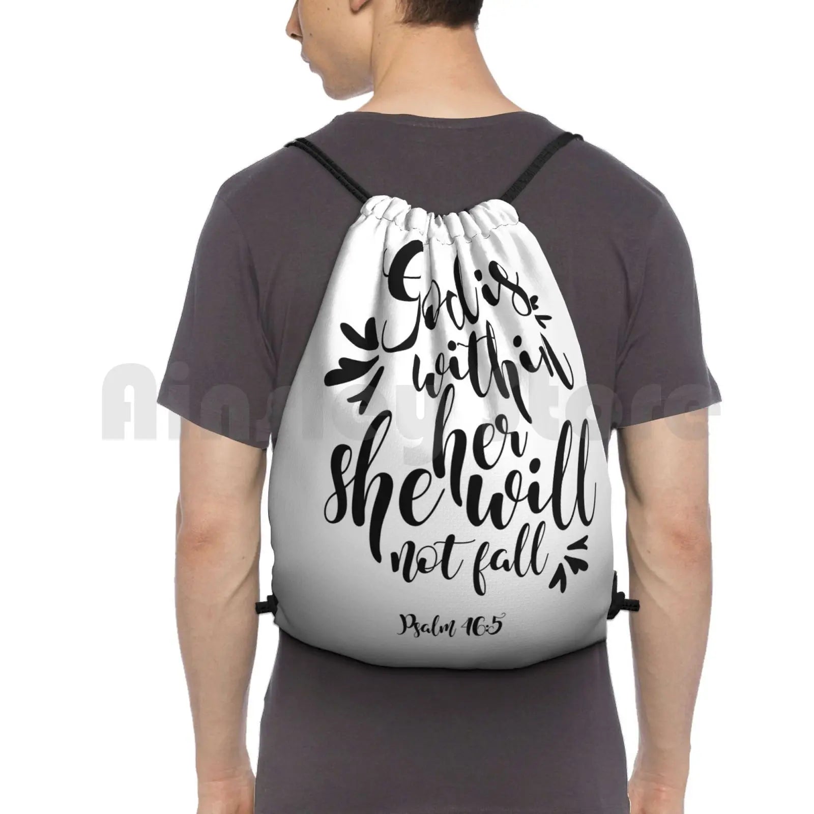 God is Within Her - Christian Shirts Women