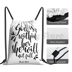 God is Within Her - Christian Shirts Women