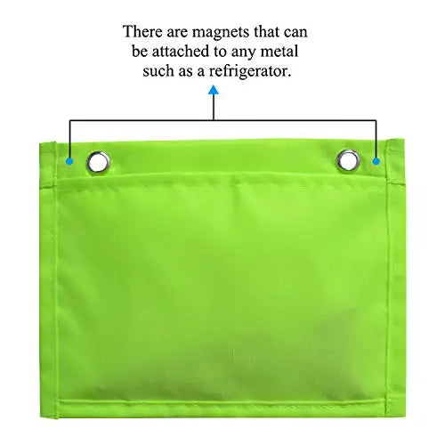 Magnetic Handy Storage Pouches 3 Pcs for Whiteboard Classroom Office