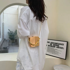 Acrylic Crossbody Bags Chain Shoulder Purse Handbags Box Evening Clutch