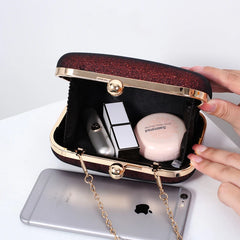 Women Evening Party Clutch Purse Bling Crossbody Shoulder Bags