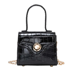 Crocodile Leather Mini Crossbody Bag Women's Shoulder Bag