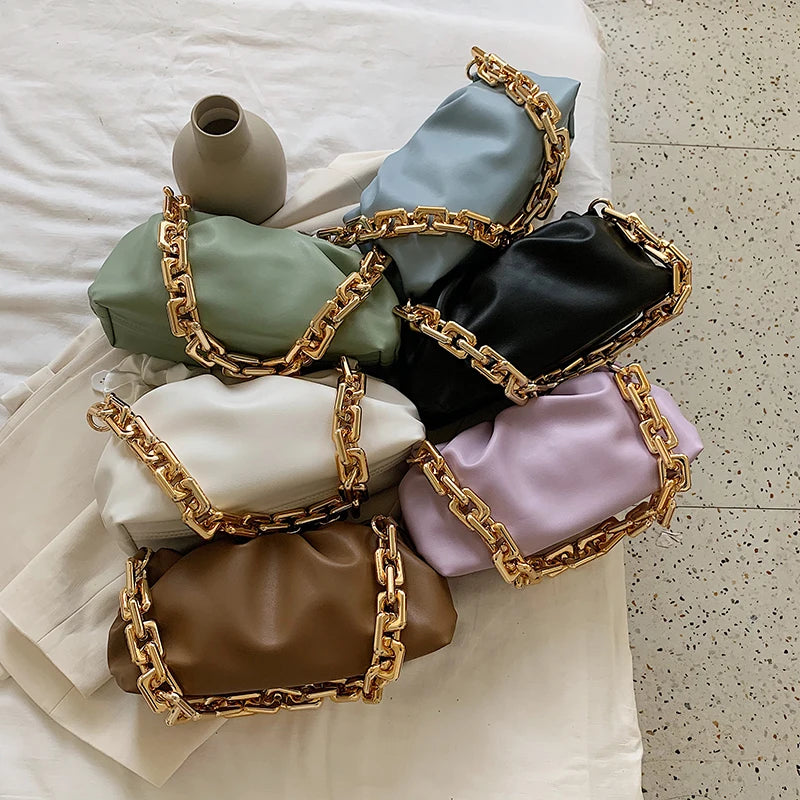 Chain Party Evening Clutch Crossbody Bags Purses Shoulder Handbags