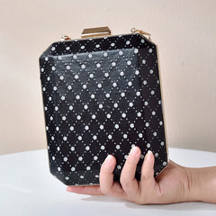 Plaid Wedding Clutch Purse Women Handbags Shoulder Bag Party Bag