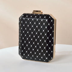 Plaid Wedding Clutch Purse Women Handbags Shoulder Bag Party Bag