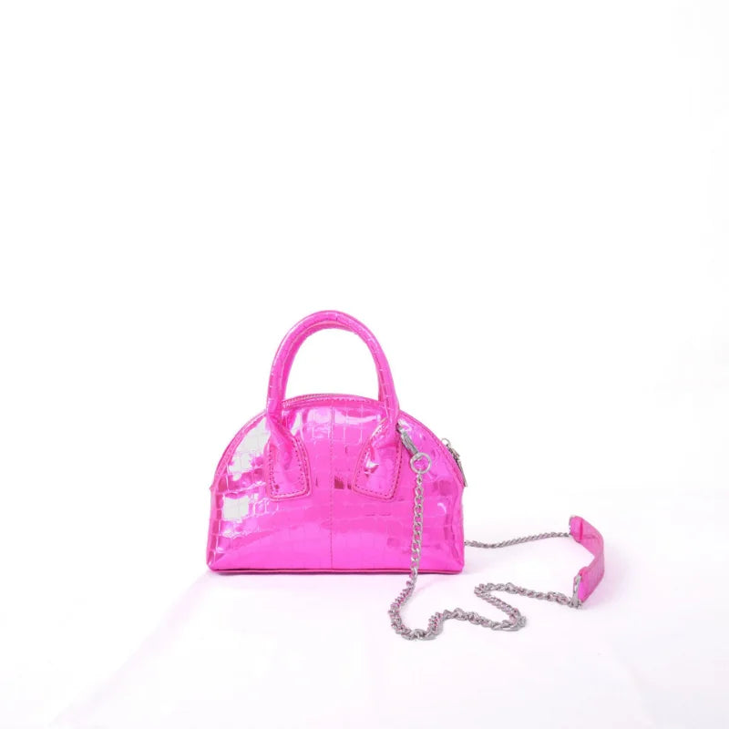 Women's Crocodile Pattern Messenger Bag Shoulder Clutch Purse Tote Handbags