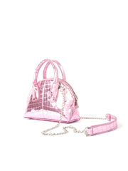 Women's Crocodile Pattern Messenger Bag Shoulder Clutch Purse Tote Handbags