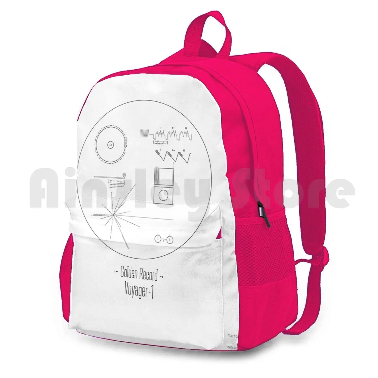 Golden Record-1 Outdoor Hiking Backpack Riding Climbing Sports Bag