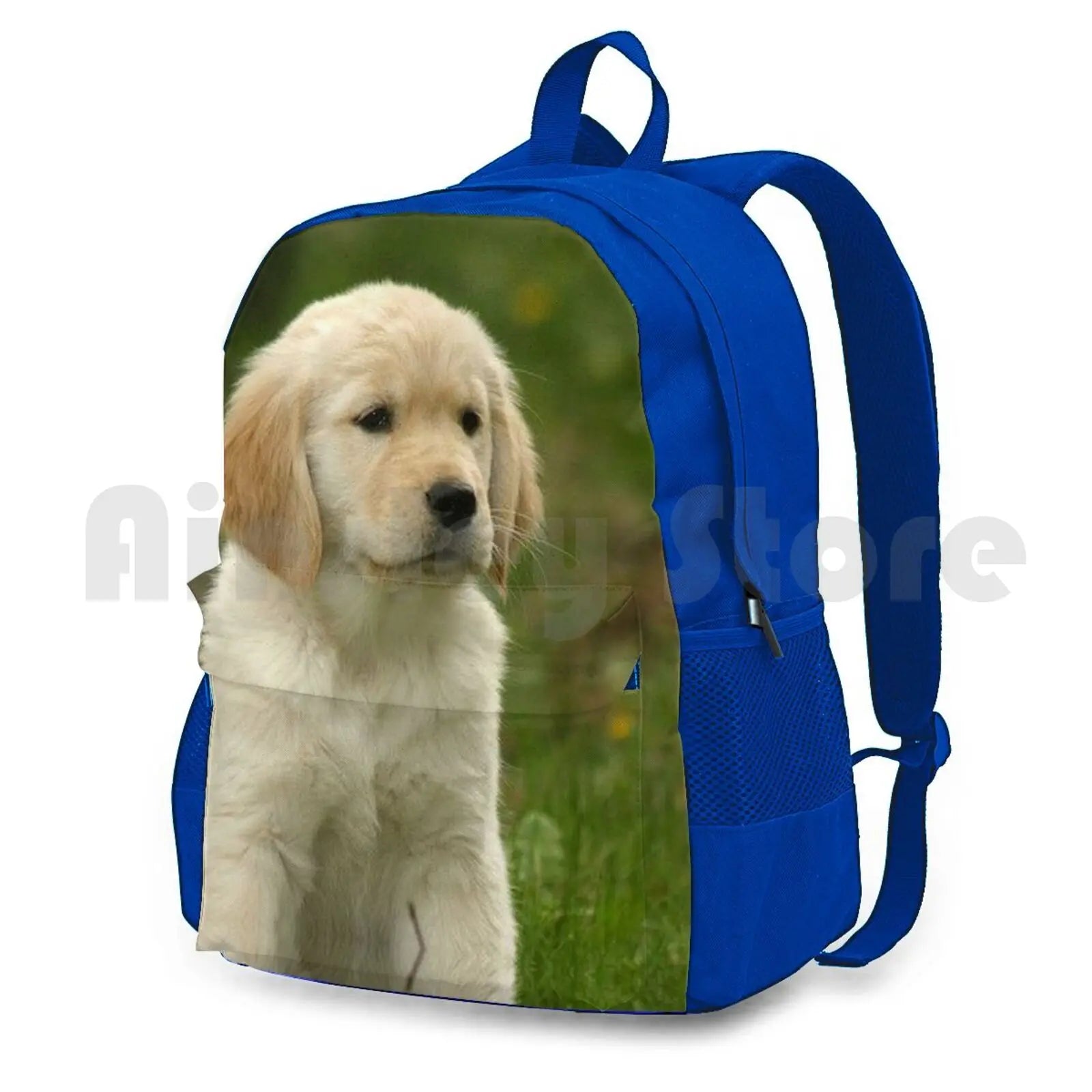 Golden Retriever Puppy Outdoor Hiking Backpack Riding Climbing Sports Bag