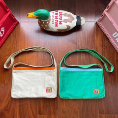 2022ss HUMAN Men Polar Bear Duck Mini Crossbody Bag
