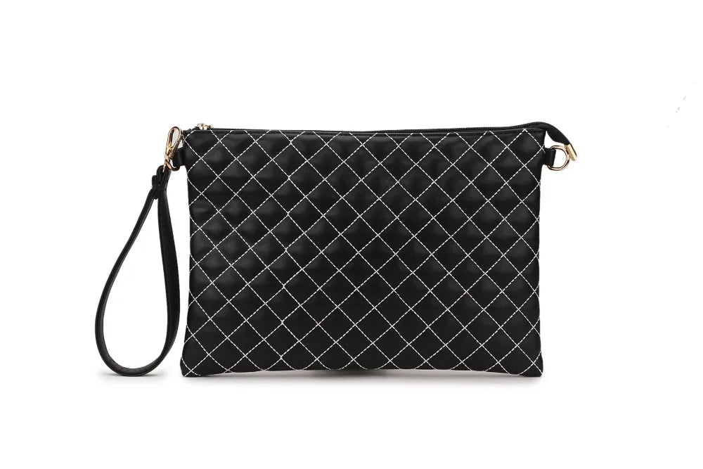 Diamond Lingge Pu Leather Red Envelope Bag Handbag Shoulder Bag