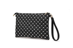 Diamond Lingge Pu Leather Red Envelope Bag Handbag Shoulder Bag