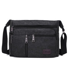 Canvas Casual Shoulder Crossbody Bag for Men