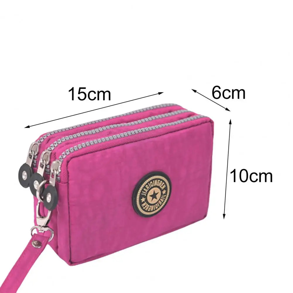 Nylon Slots Portable Wallet Accessories