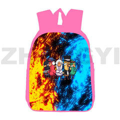 Goose Goose Duck Game 3D Print Backpack 12 Inch Canvas Travel Bag