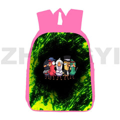Goose Goose Duck Game 3D Print Backpack 12 Inch Canvas Travel Bag