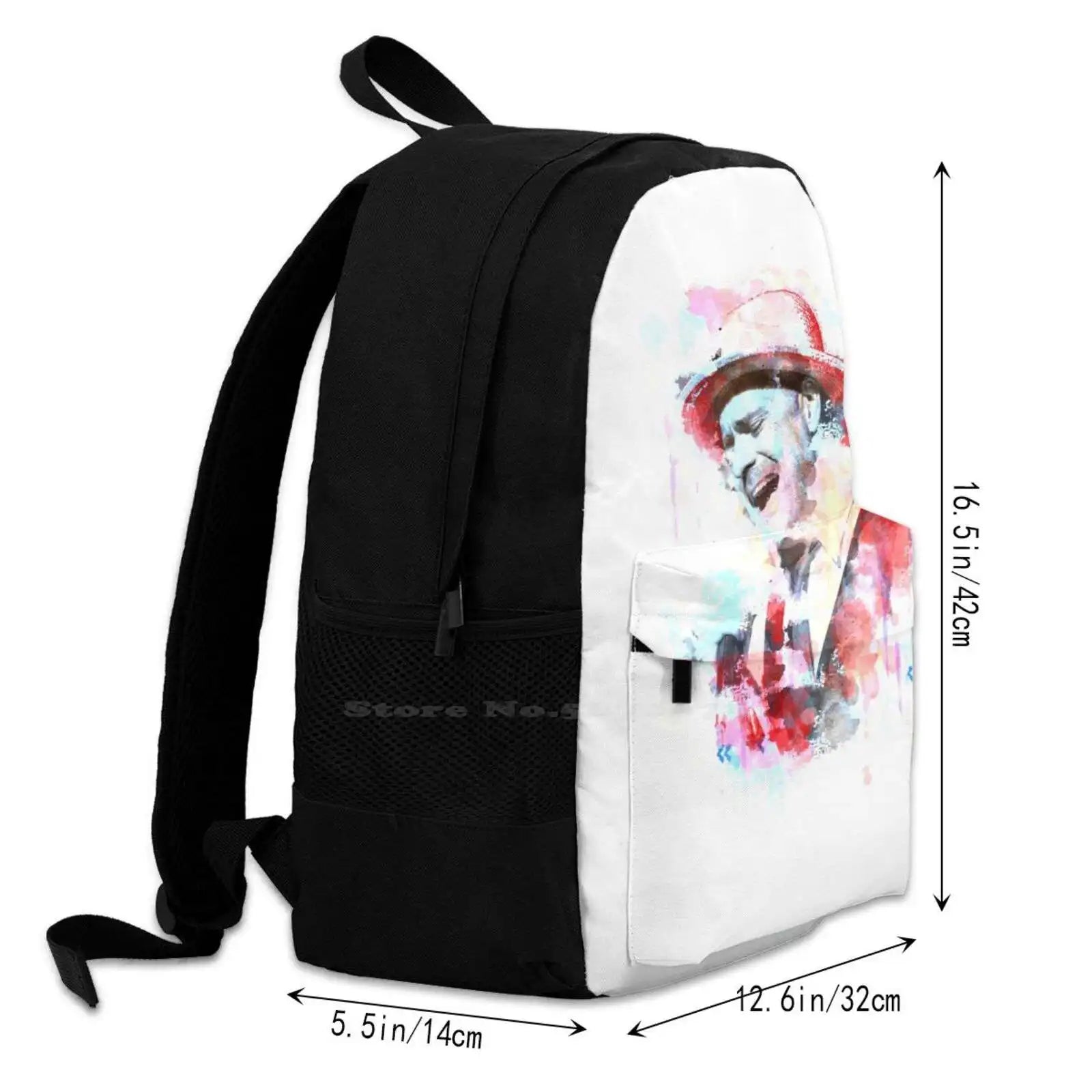 Gord Downie School Bag Big Capacity Backpack Laptop 15 Inch Band Art Canada