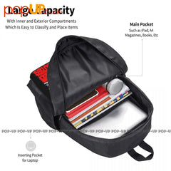 Gorerotted Mutilated Backpack Large Capacity Gym Tote Bag
