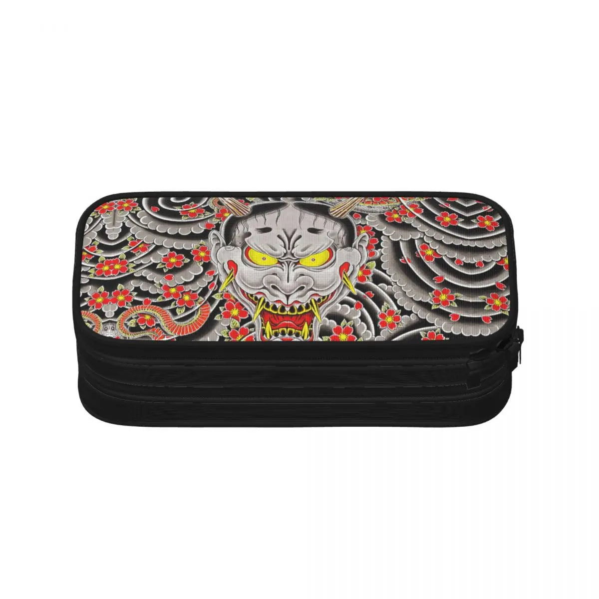 Goro Hannya Yakuza Pen Box Zipper Bag Stationery Gift