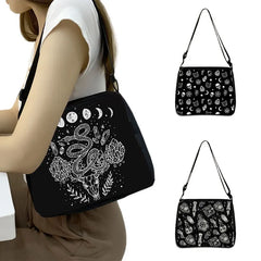Gothic Witch Handbags Retro Crossbody Shoulder Bag Clutch Tote
