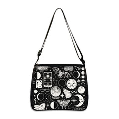 Gothic Witch Handbags Retro Crossbody Shoulder Bag Clutch Tote