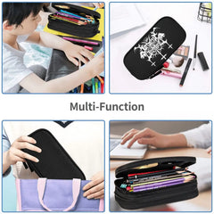 Gothic Pen Box Student School Anime Zipper Pen Bag Gift