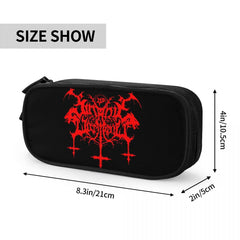 Gothic Pen Box Student School Anime Zipper Pen Bag Stationery Gift