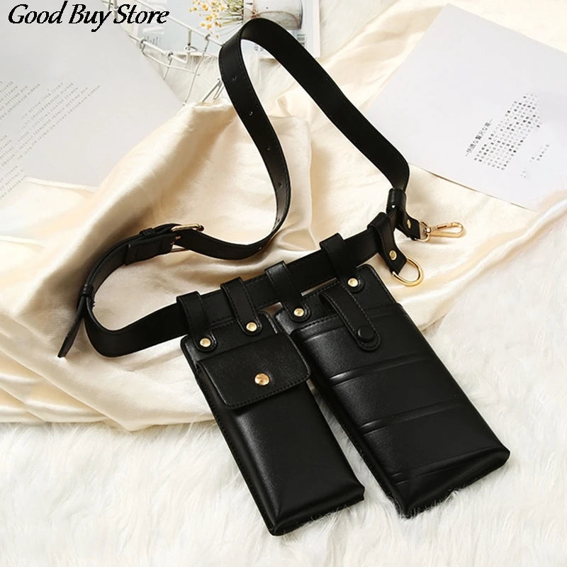 Gothic Punk Style Belt Packs Vintage Leg Thigh Bags Steampunk Shoulder Pouch