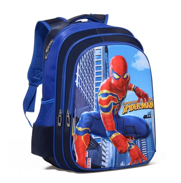 Spider-Man Cartoon Schoolbag for Boys | Large Capacity Waterproof Backpack