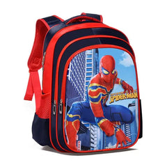 Spider-Man Cartoon Schoolbag for Boys | Large Capacity Waterproof Backpack