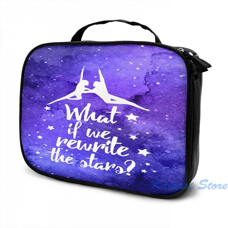 Rewrite the Stars Galaxy USB Charge Backpack Men Women Travel Laptop Bag