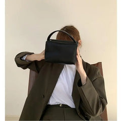 Small Leather Green Crossbody Bag Orange Purse Women's Shoulder Bag