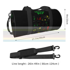 Green Universal Travel Sports Fitness Shoulder Bag