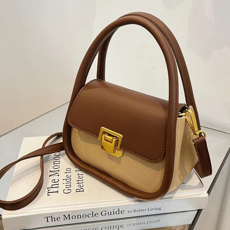 Green Female Shoulder Bags Women PU Leather Crossbody Small Flap Messenger