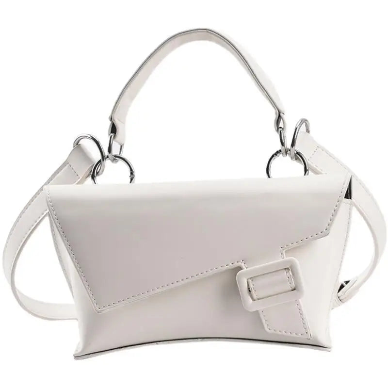 Green Leather Shoulder Bag For Women Waist Pocket Small Purses And Handbags