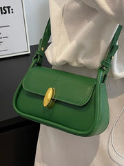 Green Shoulder Crossbody Bags for Women Pu Leather Women's Handbags Tote
