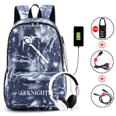Arknights Anti-Theft Backpack w/ USB Charging Port