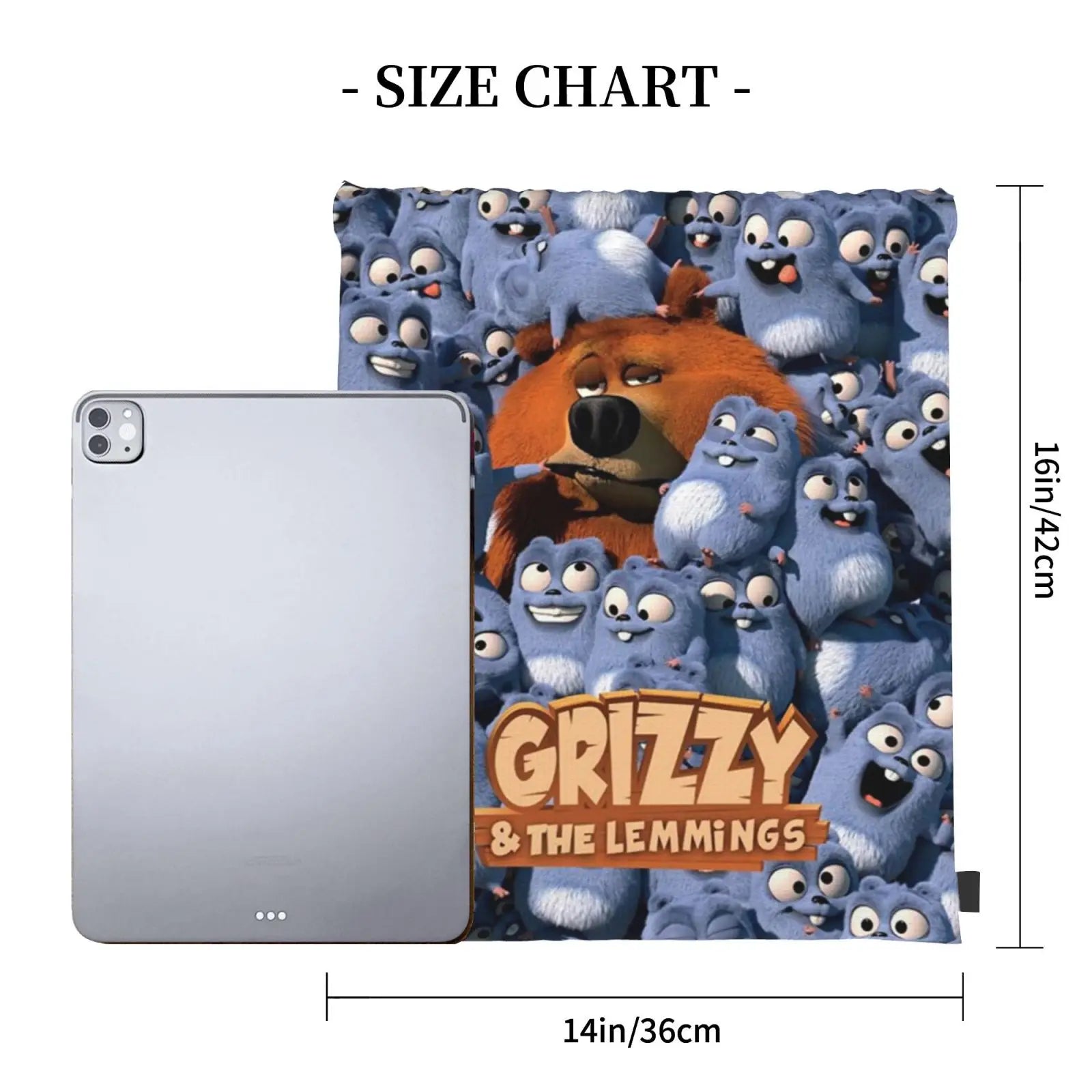 Grizzy And The Lemmings 1 Backpacks Cord Bag Women'S Bags Bag Bags Women Pouch D