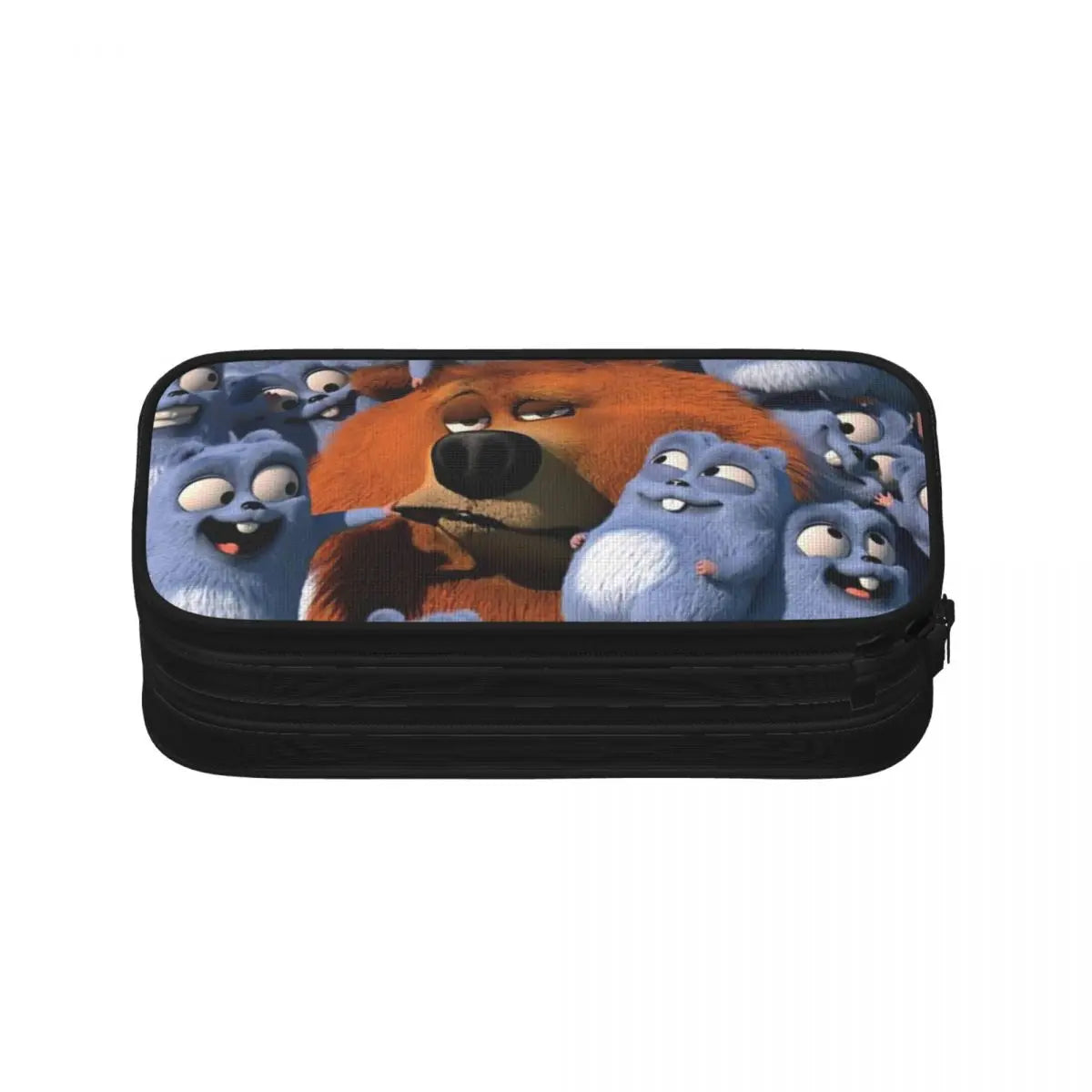 Grizzy Pen Box Anime Zipper Pencil Bag Student Stationery Gift