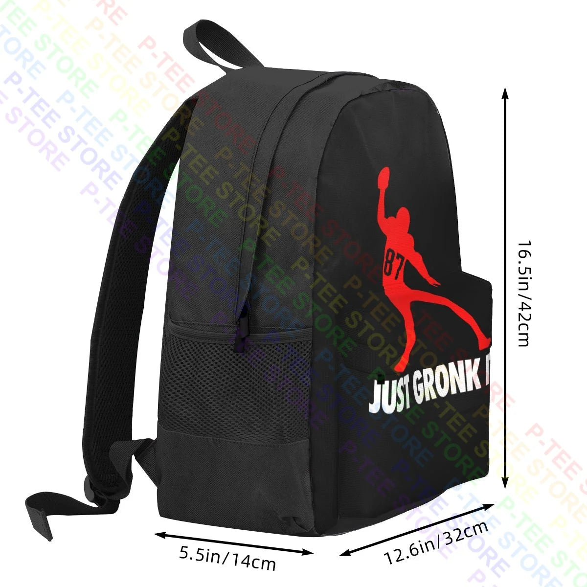 Gronk Spike Gronkowski Large Capacity Backpack Print