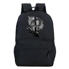 Spirit World Backpack Japanese Anime School Bags Canvas Bookbags