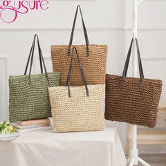 Straw Weave Beach Bags for Women Knitting Summer Holiday Large Capacity Handbags